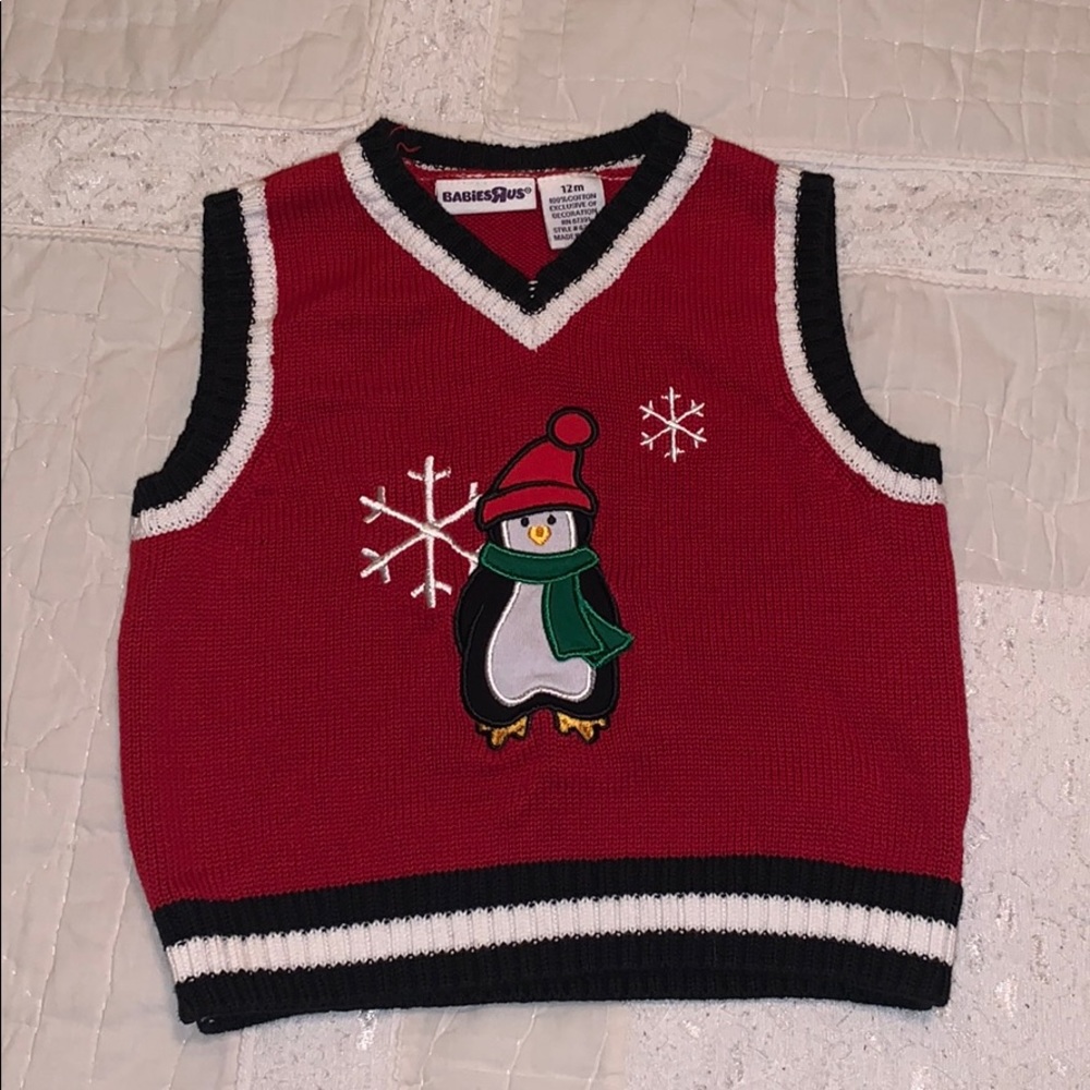 Baby Boy Christmas Vest